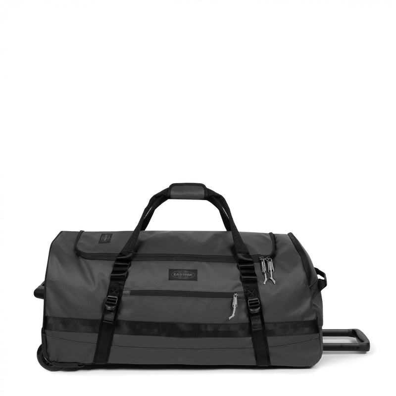 MORRAL CON RUEDAS TAMAÑO MEDIANO TELA IMPERMEABLE NEGRO2